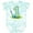 Tie Dye Green, variant on Inktastic Argyle Golf 1st Birthday Boys Baby Bodysuit