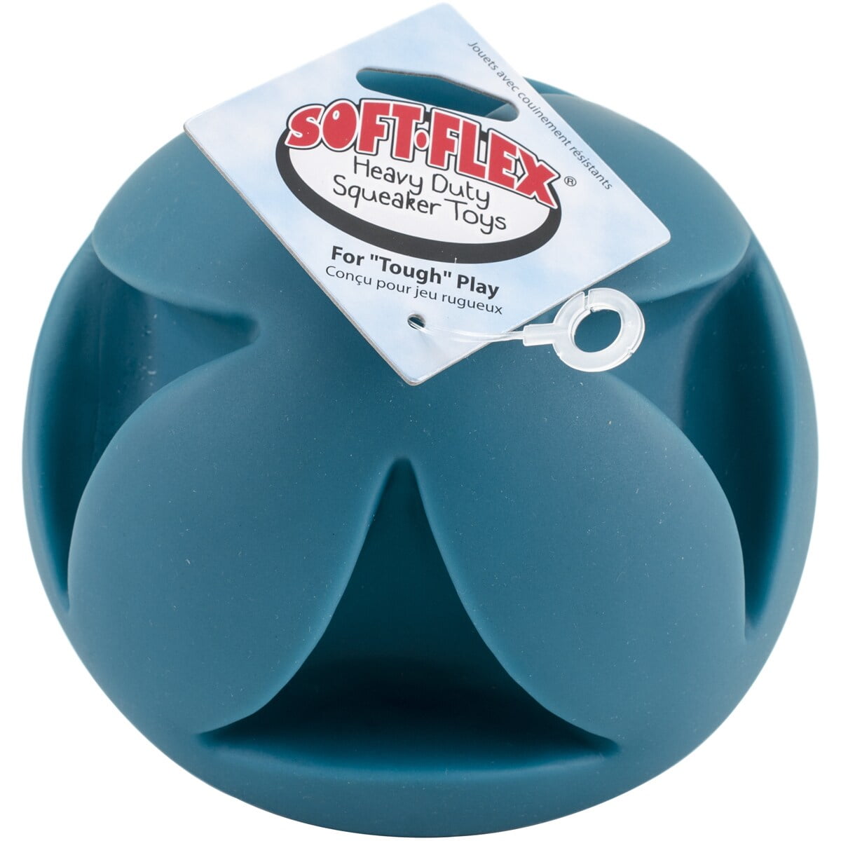 Hueter Toledo Soft Flex Best Clutch Ball Dog Toy Purple 4.5 x 4.5