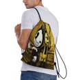 3d Graphics Ink BenDy Print Drawstring Bag Backpack Waterproof String
