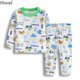 thumbnail image 1 of Hooyi-Conjunto de pijamas para bebé, ropa de dormir de dibujos animados, 100% algodón, suave, 1 of 4