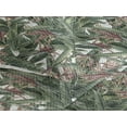 thumbnail image 3 of Ambesonne Exotic Quilted Bedspread Set 3 Pcs, Watercolor Bird Strelitzia, Queen, Olive Green Pale Rust, 3 of 4