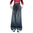 thumbnail image 3 of THJRPQJFD Jeans Évasés Rouges Jeans 5t Pantalons de Gym Vêtements pour Ados Vêtements Filles 14-16 Vêtements Fille 6-12 Mois Vêtements de Yoga Vêtements Ados Vêtements 3t, 3 of 8