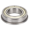thumbnail image 1 of Miniature Bearing, Functional High Performance High Carbon Stable Double Sided Seal Bearing With Flange For Engineer For Industrial Application, 1 of 8