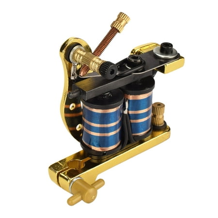 Professional Coil Tattoo Machine Tattoo Coil Liner Shader 10 Laps Coils Tattoo Supply Aluminum