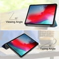 thumbnail image 4 of HCTian Case for iPad Pro 11 2018, Slim Lightweight Smart Case with Auto Sleep/Wake Trifold Stand Cover Case (Support Apple Pencil Charging) for Apple iPad Pro 11 Inch 2018, 4 of 6