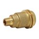 thumbnail image 1 of Adaptador de para Gas Tanque Conversión Conector Rápido Fijo Latón Propano Repuesto de Instalación Simple Parrilla Gas Acople para Cocina, 1 of 9