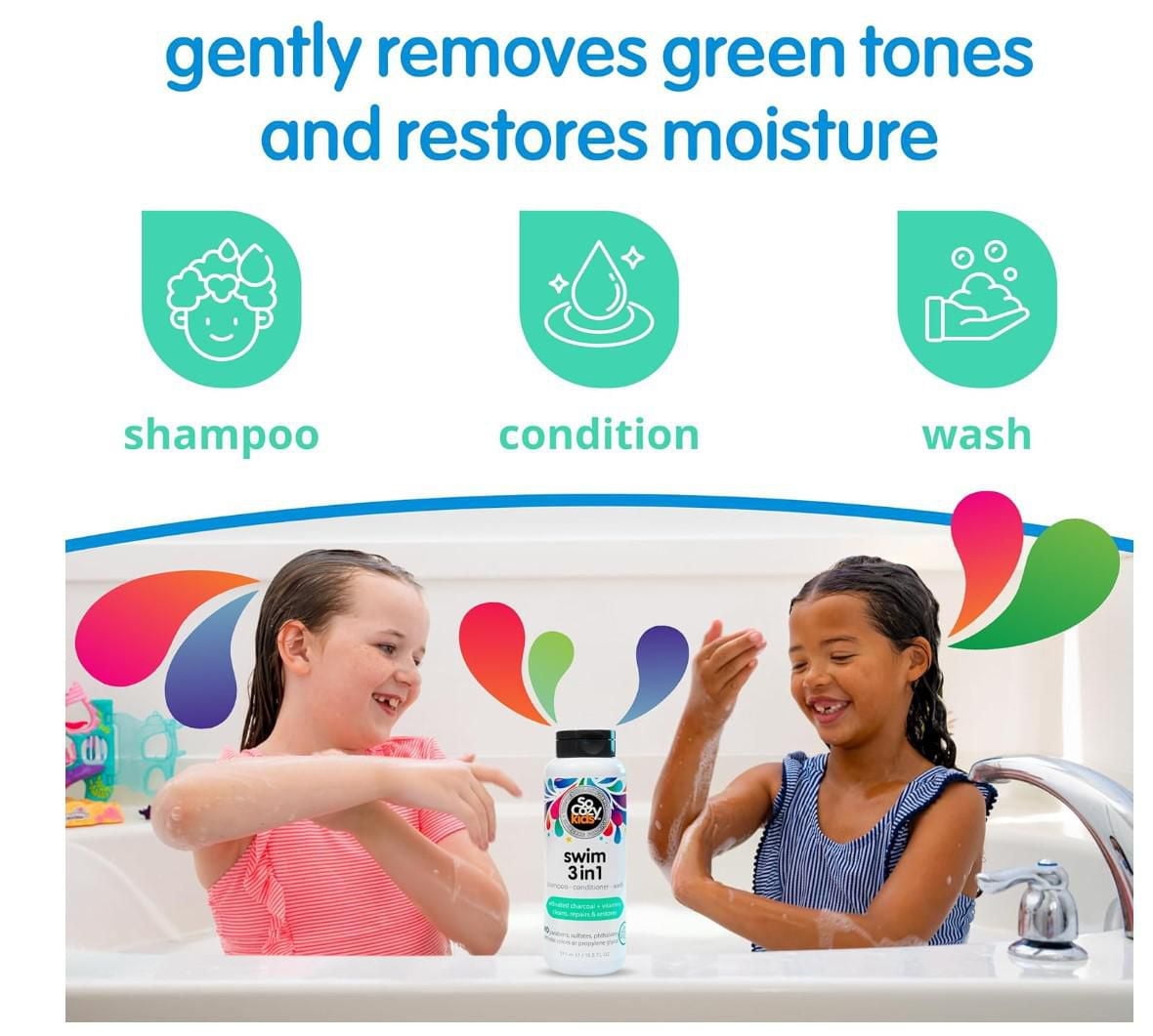 SOCOZY SWIM 3IN1 SHAMPOO 311ML