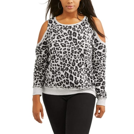 No Comment Junior Plus Cold Shoulder Pri