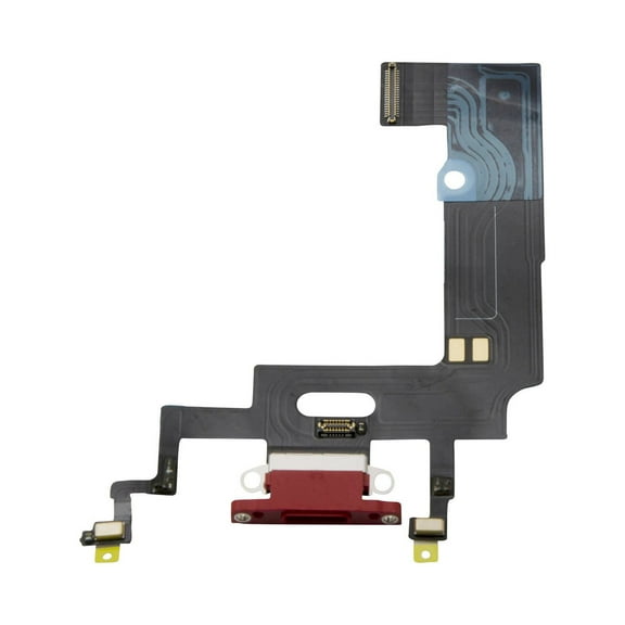 Apple iPhone XR Charging Port Flex Replacement - Red (Aftermarket Quality)