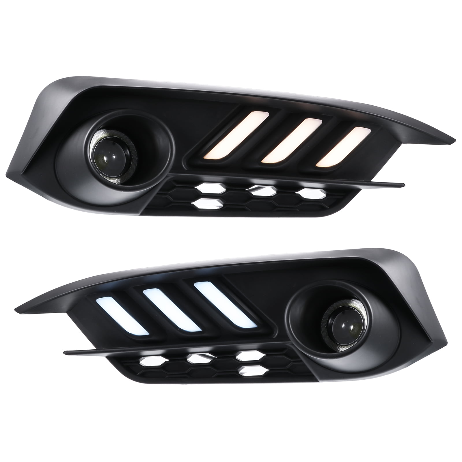 FRONT PASSENGER SIDE FOG LIGHT BEZEL FITS 16-19 HONDA CIVIC COUPE SEDAN FRONT PASSENGER SIDE FOG LIGHT BEZEL FITS 16-19 HONDA CIVIC COUPE SEDAN