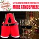 thumbnail image 4 of Labymos Linda bolsa de Navidad roja con, 4 of 8