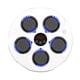 thumbnail image 3 of Objetivo de pared electrónico inteligente Compatible con Bluetooth 9 modos para ejercicio de niños y adultos, 3 of 7