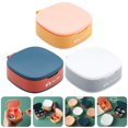 thumbnail image 4 of KAKOWELY Pill Storage Container 3pcs Medicine Organizers Travel Portable Pill Storage Boxes (Random Color)3.03"X3.03"X1.14", 4 of 5
