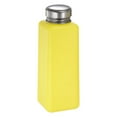 thumbnail image 3 of Dispensador de Alcohol Solvente 500ml (16.9oz) con Bomba de Dispensación de Líquido y Tapa de Acero Inoxidable para Removedor de Esmalte, Limpiador de Acetona, Amarillo, 3 of 6