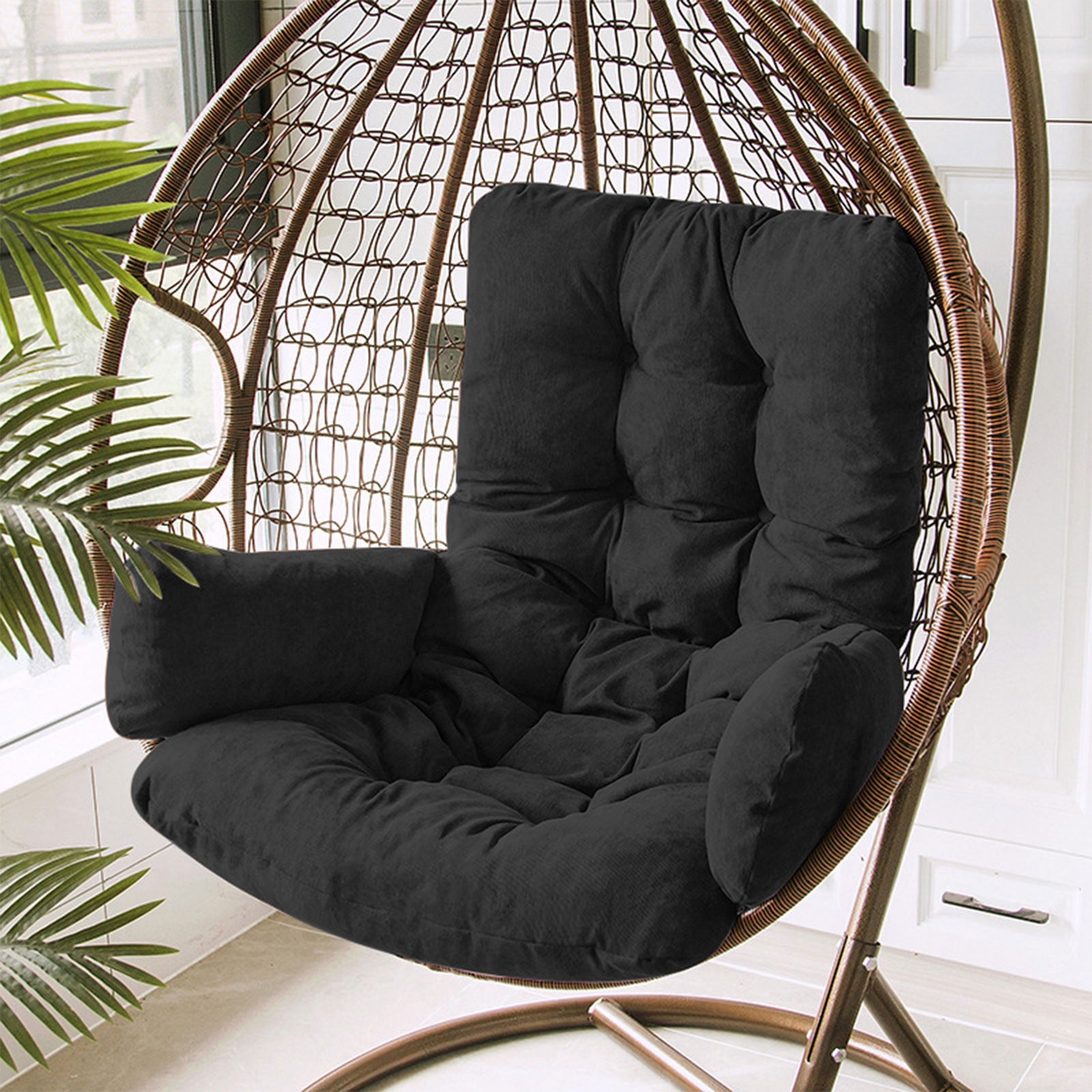 Zenithome 19.69x49.21Inch Basket Cushion Swings Sofa Cushion For Indoor Outdoor Use