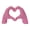 Pink, variant on ZFSBZBS Heart Hands Sculpture Resin Figurine With Beaded Design Finish Heart Ornament For Living Room Bedroom Bookshelf Mantle Desk for Valentine's Day Home Decor,Silver,13*7cm