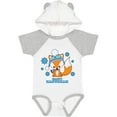 thumbnail image 3 of Inktastic Happy Hanukkah with Fox and Snowflakes Boys or Girls Baby Bodysuit, 3 of 5