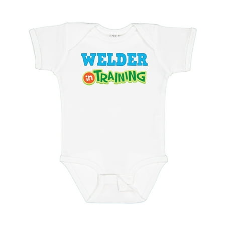 

Inktastic Welder in Training Gift Baby Boy or Baby Girl Bodysuit