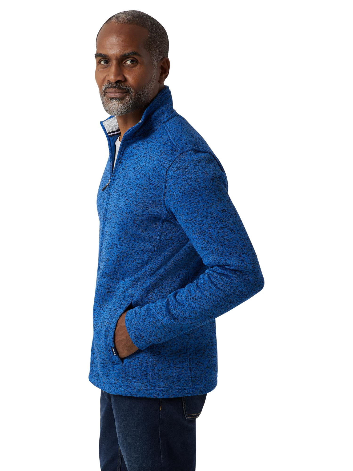 Chaps Men's & Big Men's Full Zip Sweater Fleece