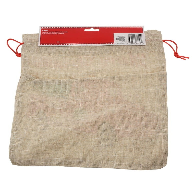 Burlap outlet bags walmart