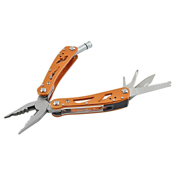 Outil multifonction South Bend SBMFT Le boîtier en aluminium anodisé contient 7 outils