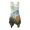 Watercolor Mountain Forest Landscape Print, variant on HELLHERO 4th of July Leopard Print Summer Sleeveless Dress, Side Pockets Sleeveless Sundress with Round Neck Asymmetric for Party