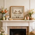 thumbnail image 4 of Easter Meadow DIY Floral Stamped Embroidery With Printed Pattern Counted Thread Needlepoint For Beginners Adults Home Wall, 4 of 7