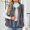 *Dark Gray, variant on ClodeEU Women's Winter Faux Fur Vest,Long Sleeve Shaggy Warm Sleeveless Outerwear ,Fall Winter Plush Vest Dark Gray,Womens Plus XXXL