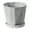 Gray, variant on bestolf Plant Pot with Drainage Holes Decorative Planter with Matching Saucer Modern Flower Pot for Indoor Use Pothos Aloe (Dark Gray L)
