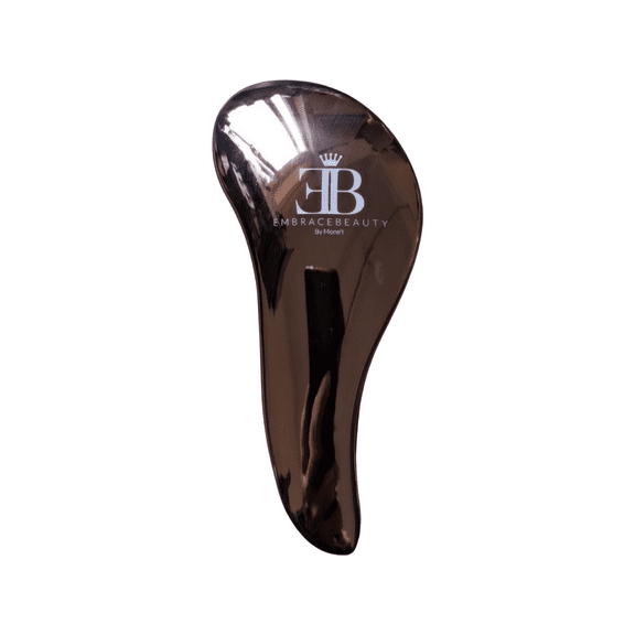 Embrace Beauty Detangling Brush Used to Smooth the Tangles of Hair, Detangle Hairbrush For Pain-Free, Anti-Static, Wet, Curly, Dry, Women's and Children's Hair Rose Gold 2.3oz/62g