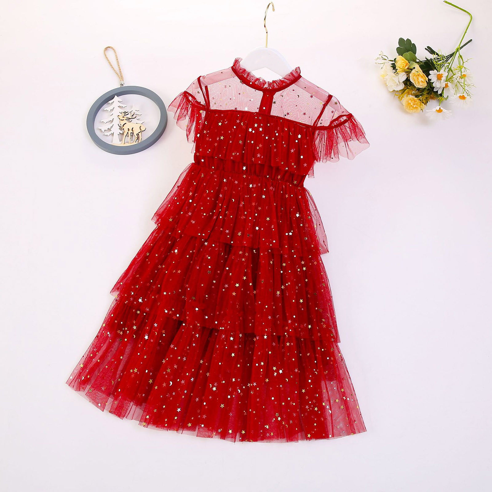 ZIZOCWA Baby Girl Clothes 18-24 Months Girls' Dress Summer Girls