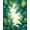 Green, Pattern 6, variant on ODIKA 4' x 6' Machine Washable Non-Slip Area Rug, Tropical Palm-Frond High Traffic Rug, Green, 167519