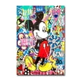thumbnail image 1 of Disney Graffiti Canvas Poster Pop Fashion Style Mickey Mouse Donald Duck Home Wall Art Painting Prints Living Room Decor Murals50X70cm Unframed Gao Jinjia LED, 1 of 2