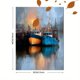 thumbnail image 3 of Qisvanset 12x16 Inch Vibrant Meadow Sunset Oil Painting Canvas Print Wall Art, 3 of 5