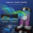 thumbnail image 2 of TONOR TC310+ Gaming Microphone Set Type-C Plug,  Desktop USB Microphone with RGB, Quick Mute, for Twitch, Streaming, Podcast, Studio Recording, Discord Chatting, 200 cm/78 inch Cable, Black, 2 of 8