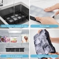 thumbnail image 4 of 2 Moldes y Bandejas de Silicona para Hielo,8 Cavidade Moldes para Paletas Heladas con Tapa,Molde de Hielo Cuadrado,Sin BPA,Reutilizables,Adecuado para Hacer Cubitos Hielo y Bebidas Frías, 4 of 4