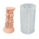 thumbnail image 5 of Moldes de resina para velas, moldes de silicona para velas de pilar de diosa, resina epoxi, arte de fundición de resina El 17x95MM, 5 of 9