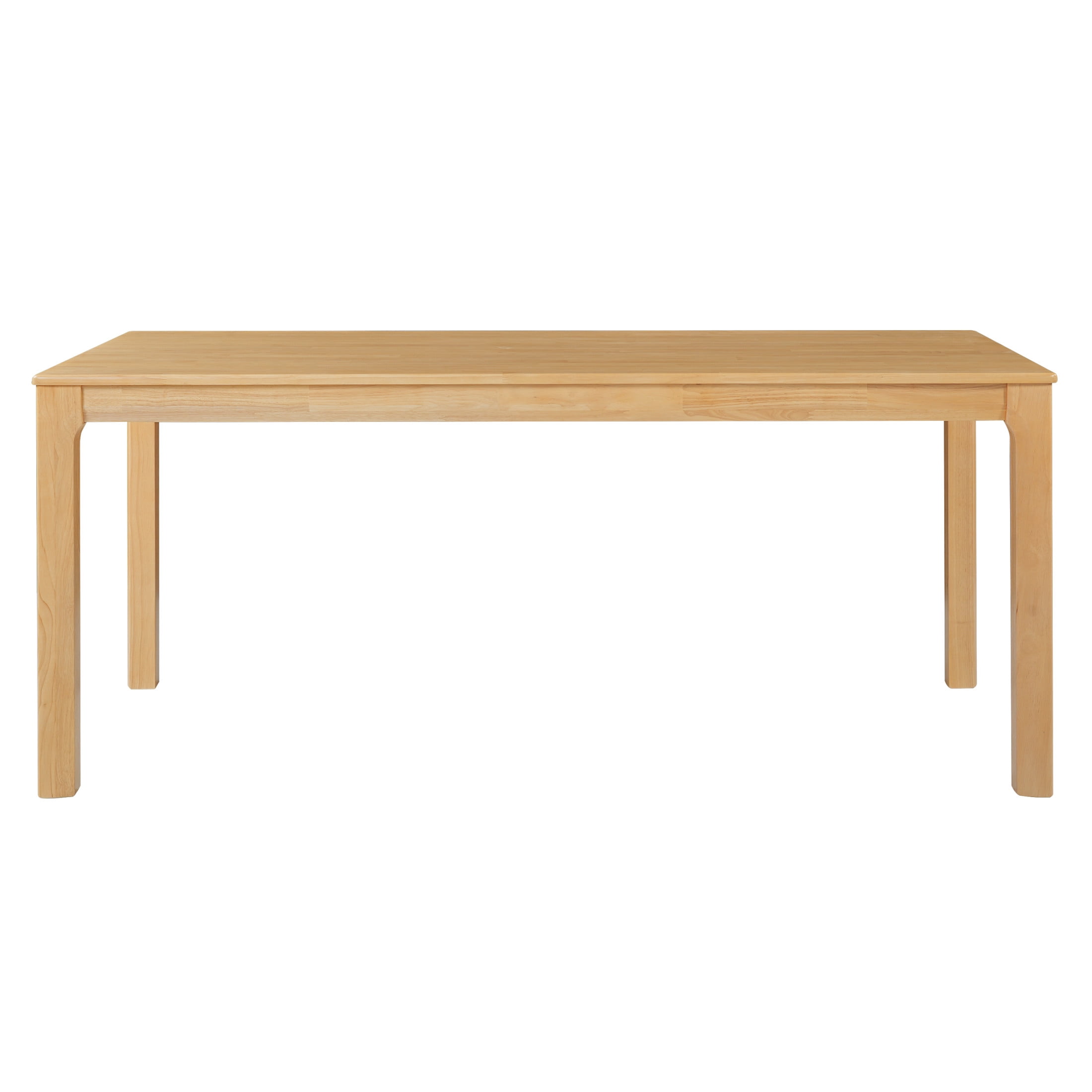 Christopher Knight Home 70" Minimalist Modern Rubberwood Rectangular Dining Table for 6-8, Natural