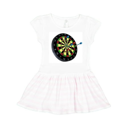 

Inktastic Dart Board Gift Toddler Girl Dress