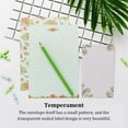 thumbnail image 4 of Envelope Kawaii Writing Stationery Paper Letter Papers Lightweight Transparent Sealed Label Flower/Animal Envelopes Theme Party Type 3, 4 of 9