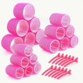 thumbnail image 4 of Typpkmm 30 Unids/Set Kit De Peinado Sin Calor Rodillos AutosujecióN Con 18 Uds Rodillos Para El Cabello Y 12 Uds Clips Para Peinar El Cabello Diy, 4 of 7