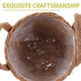 thumbnail image 3 of AURARMLET Flower Container Woven Flower Pot Light Brown Rattan Outdoor Use 1Pack, 3 of 6
