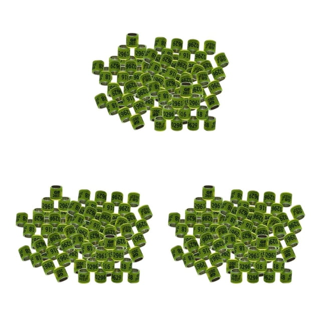 Methold 100Pcs 2022 Aluminium Racing 8mm Rings Foot Bands Type1 NO1