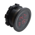 thumbnail image 6 of Voltmeter Stable Long Service Life Digital Display Digital Panel Display Voltage Monitoring Meter for Motorcycle,Red, 6 of 8