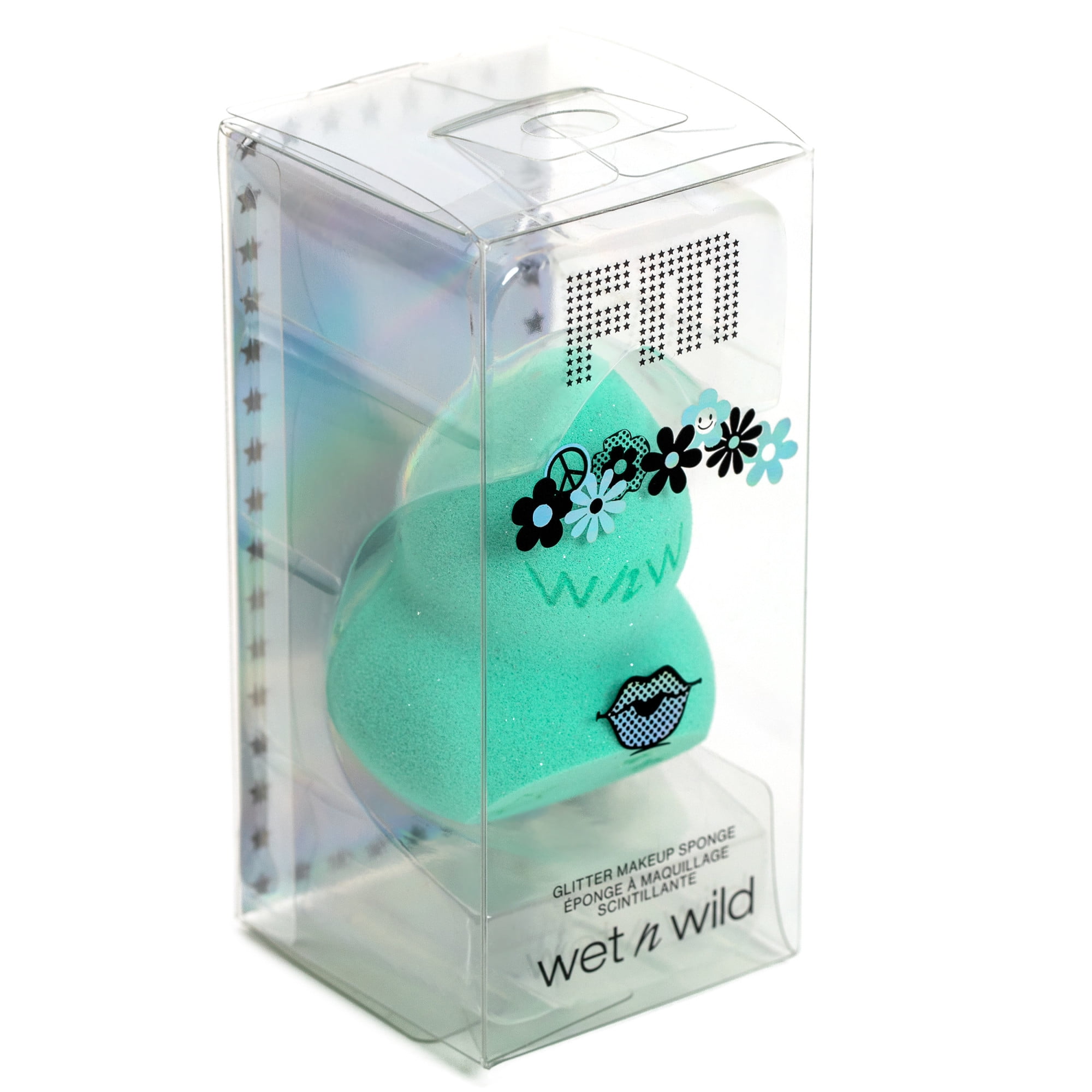 wet n wild Fantasy Makers Glitter Makeup Sponge, Hippie