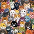 thumbnail image 3 of CafePress - Adorable And Curious Cats Fantasy Long Sleeve T Shirt - Unisex Cotton Long Sleeve T-Shirt, 3 of 4