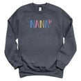 thumbnail image 5 of GODMERCH Embroidered Nana Sweatshirt, Gifts Birthday Mothers Day for Nana, Embroidery Crewneck Sweatshirts for Women, 5 of 6