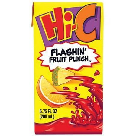 Hi-C Fruit Juice, Flashin' Fruit Punch (Pack of 2) - Walmart.com