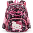 thumbnail image 3 of Kira Sanrio Hello Kitty Mochila De Hombro Kindergarten Dibujos Animados Niños Y Niñas Primaria Doble Escolar, 3 of 4