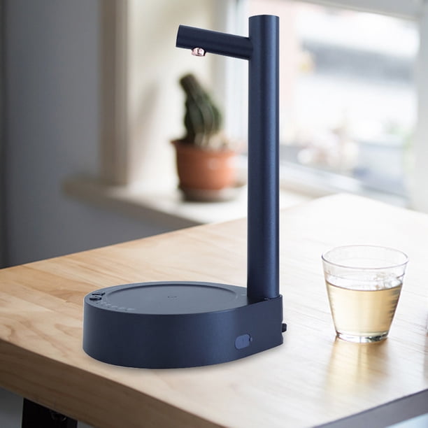 Bombas De Agua USB Auto Drinking Pumper Tasteless Portable Intelligent Pumper para Party Kitchen (2 mangueras azul)